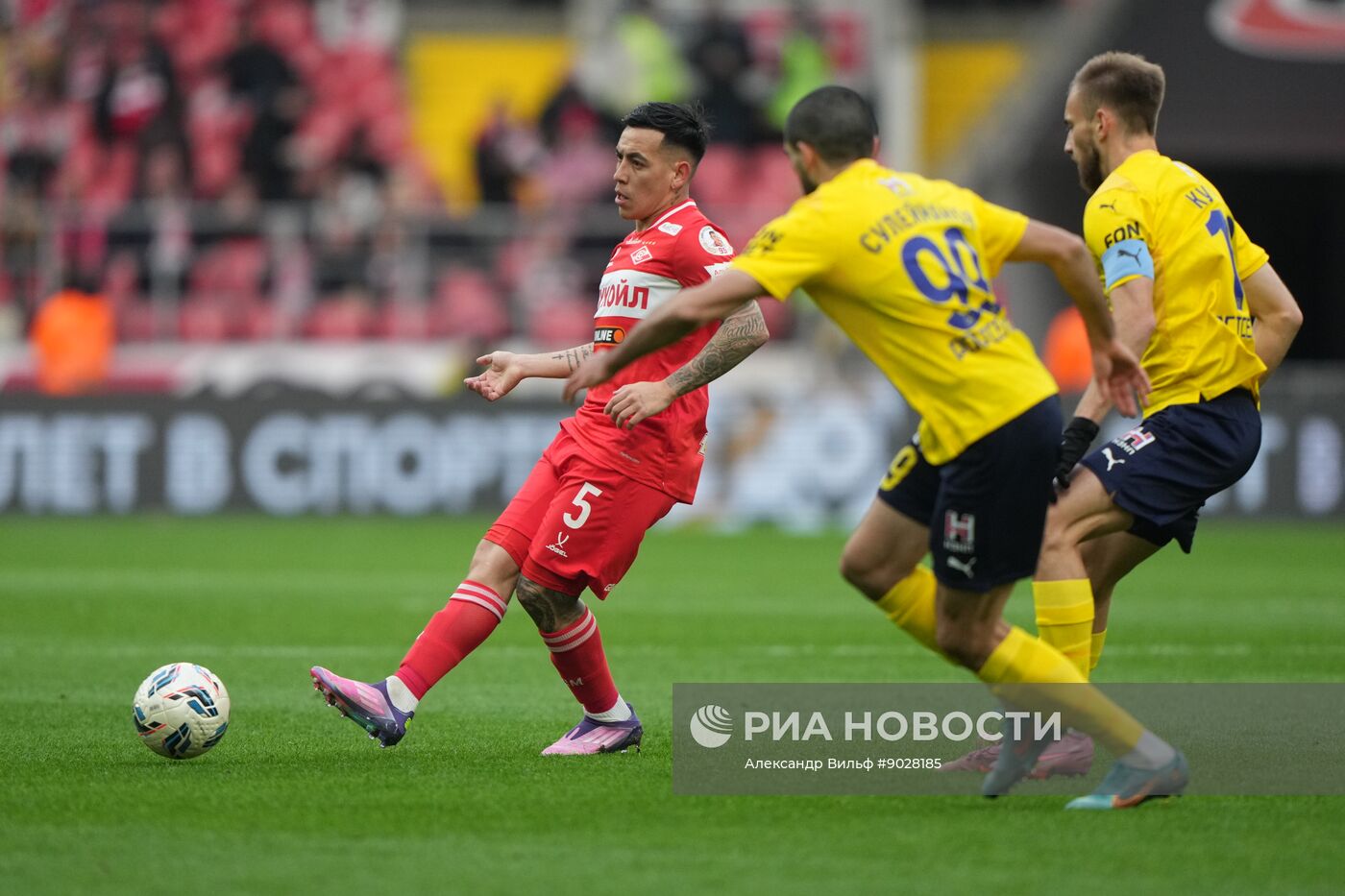 Футбол. РПЛ. "Спартак" (Москва) - "Ростов" (Ростов-на-Дону)