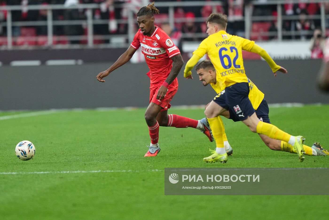 Футбол. РПЛ. "Спартак" (Москва) - "Ростов" (Ростов-на-Дону)