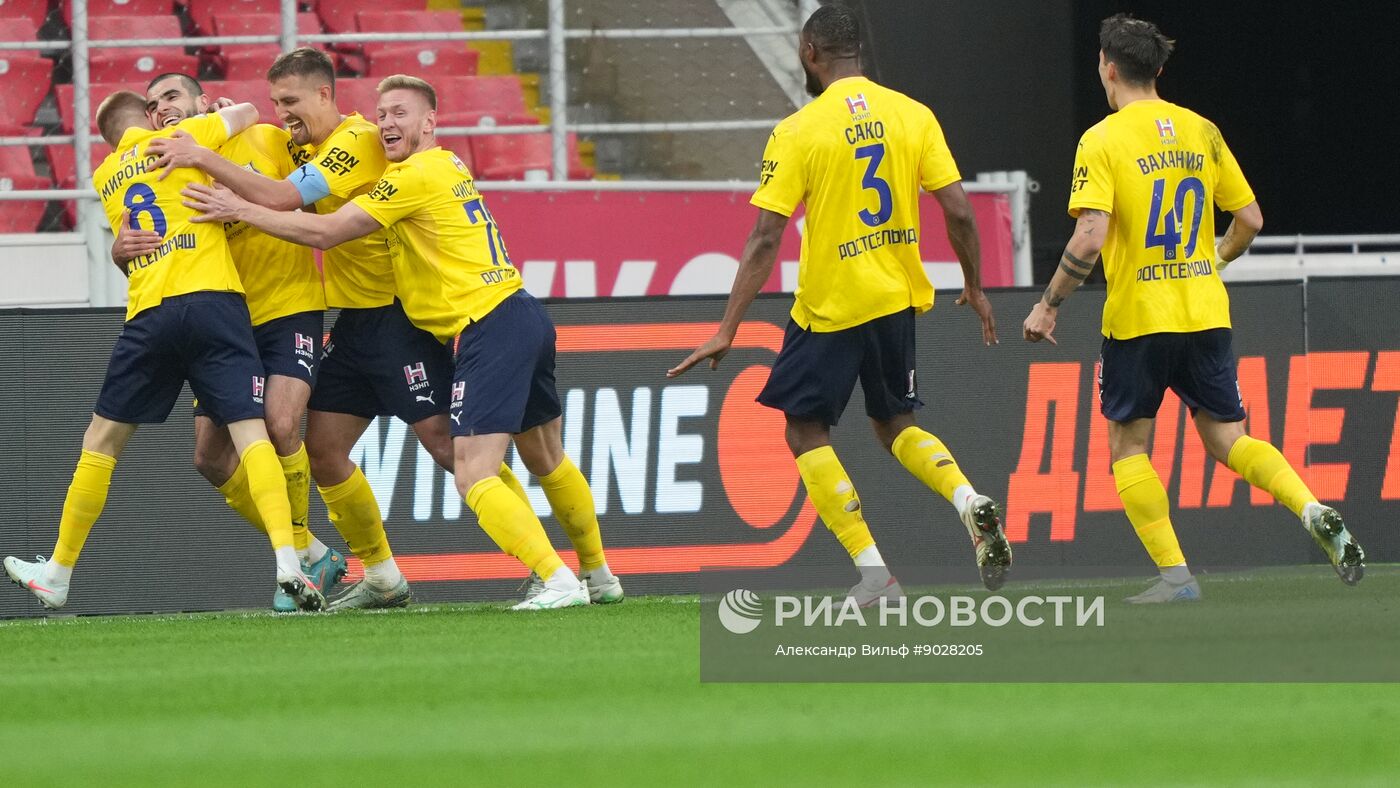 Футбол. РПЛ. "Спартак" (Москва) - "Ростов" (Ростов-на-Дону)