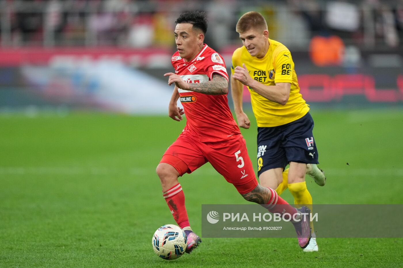 Футбол. РПЛ. "Спартак" (Москва) - "Ростов" (Ростов-на-Дону)