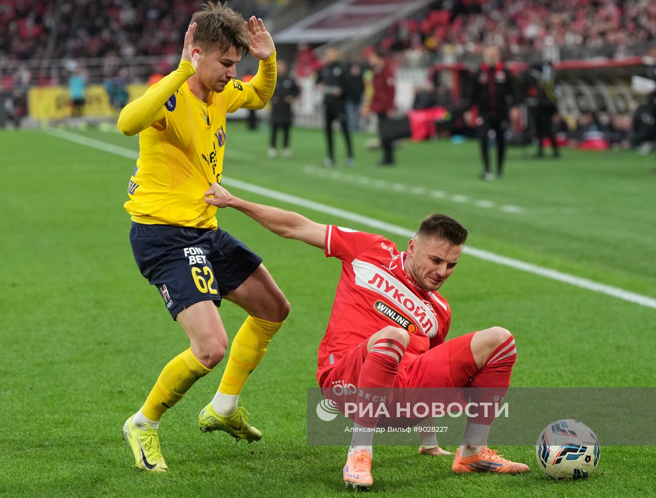 Футбол. РПЛ. "Спартак" (Москва) - "Ростов" (Ростов-на-Дону)