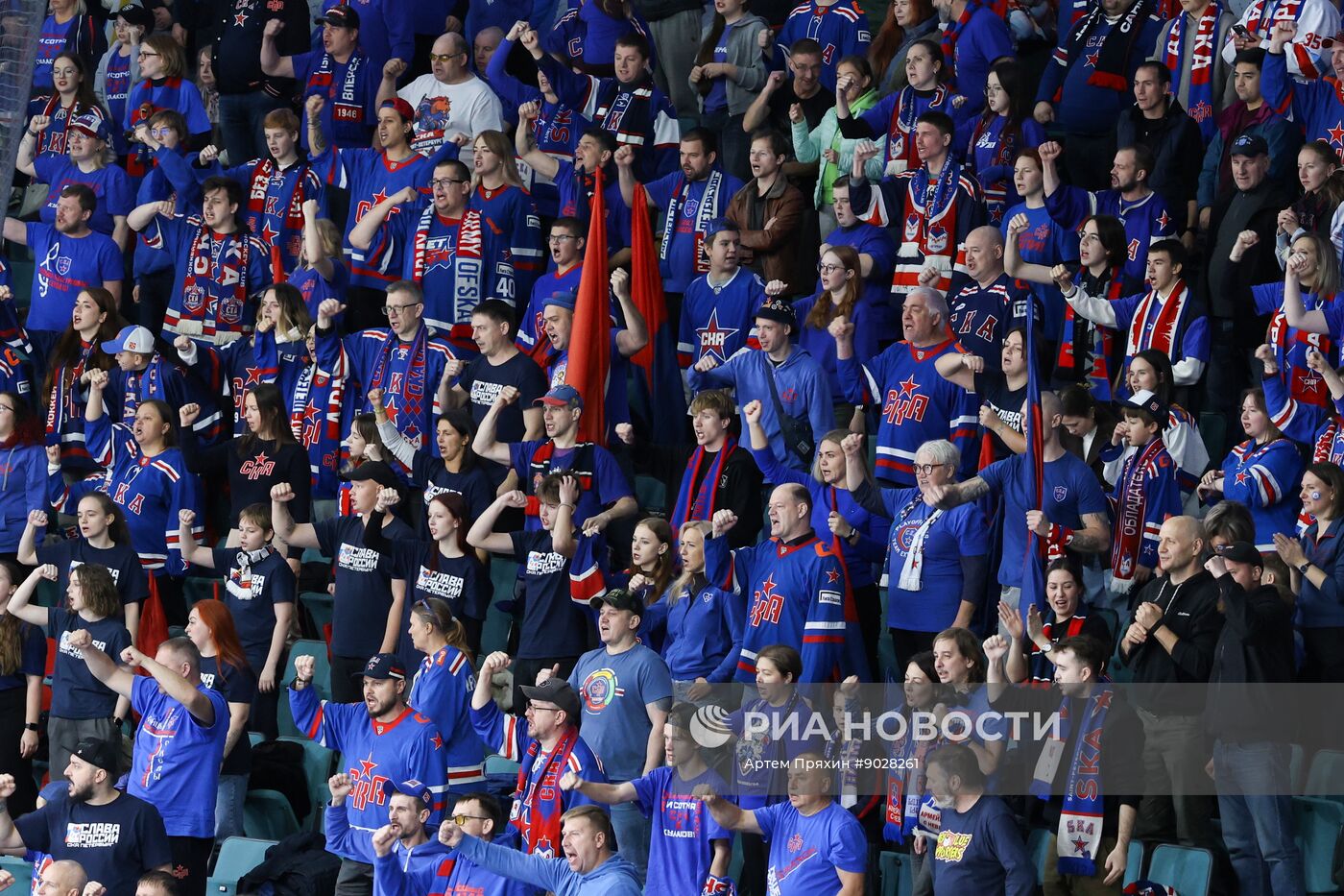 Хоккей. КХЛ. СКА (Санкт-Петербург) - "Локомотив" (Ярославль)