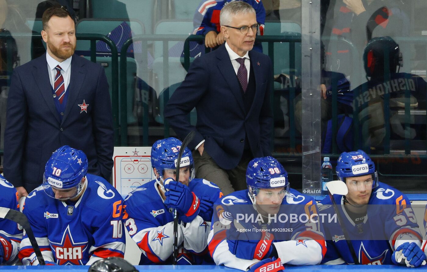 Хоккей. КХЛ. СКА (Санкт-Петербург) - "Локомотив" (Ярославль)
