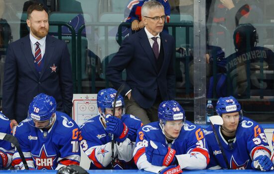 Хоккей. КХЛ. СКА (Санкт-Петербург) - "Локомотив" (Ярославль)