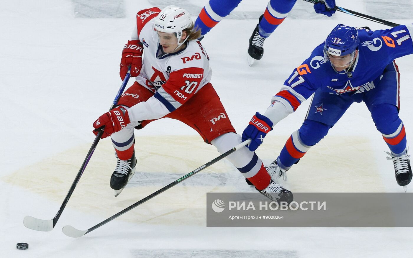 Хоккей. КХЛ. СКА (Санкт-Петербург) - "Локомотив" (Ярославль)