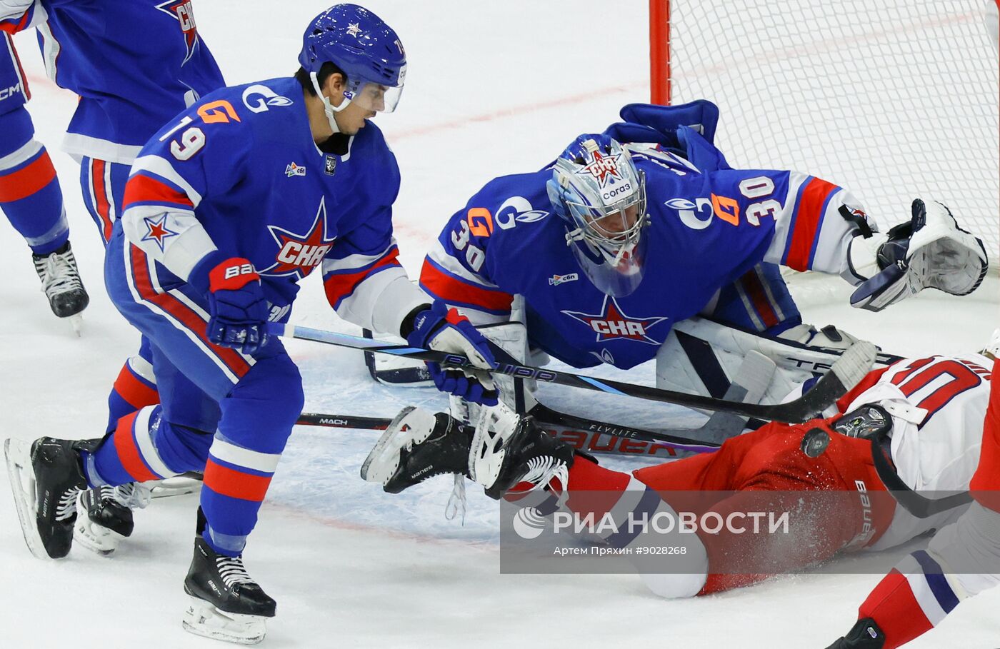Хоккей. КХЛ. СКА (Санкт-Петербург) - "Локомотив" (Ярославль)