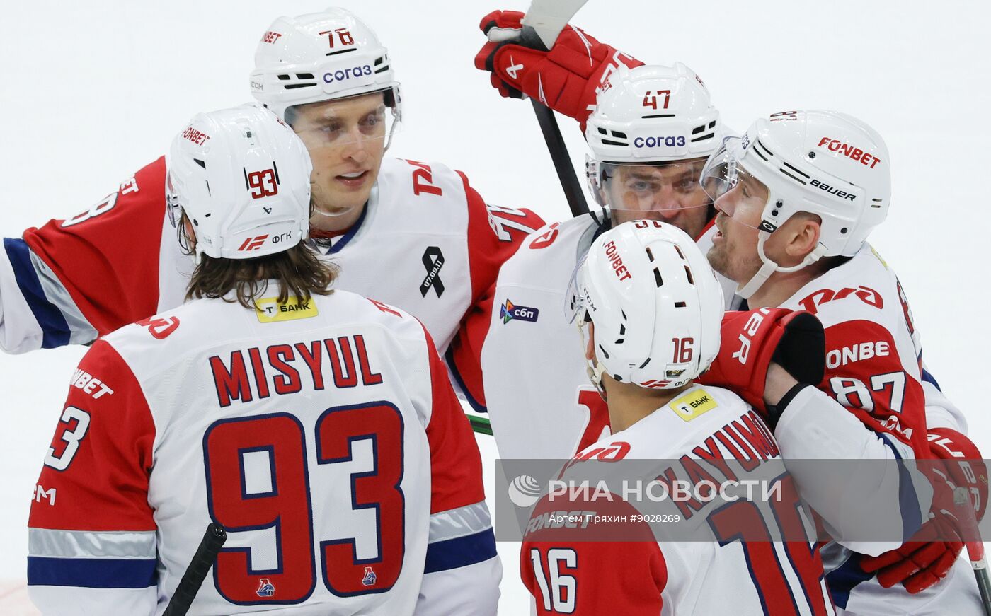 Хоккей. КХЛ. СКА (Санкт-Петербург) - "Локомотив" (Ярославль)