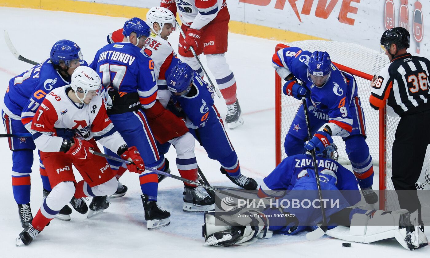Хоккей. КХЛ. СКА (Санкт-Петербург) - "Локомотив" (Ярославль)