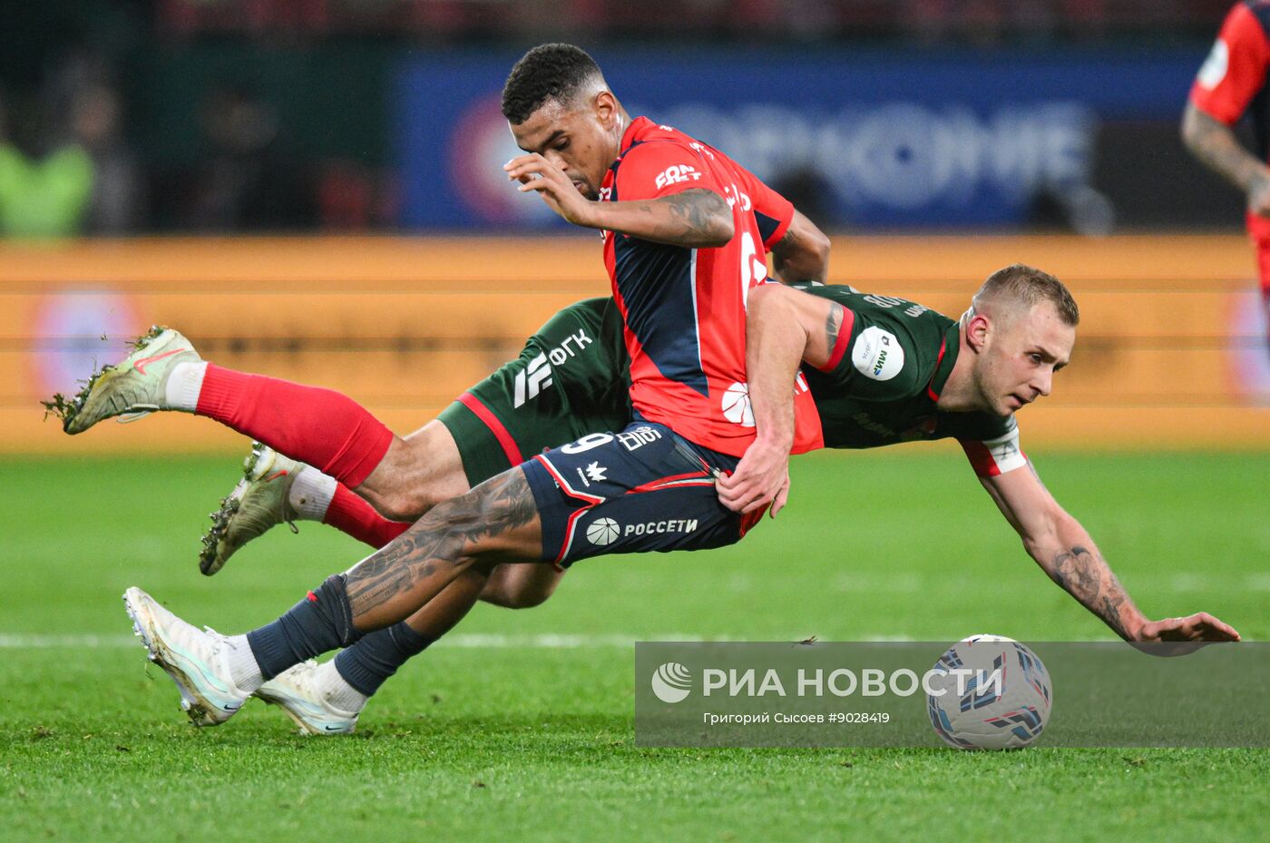 Футбол. РПЛ. Локомотив (Москва) - ПФК ЦСКА (Москва)