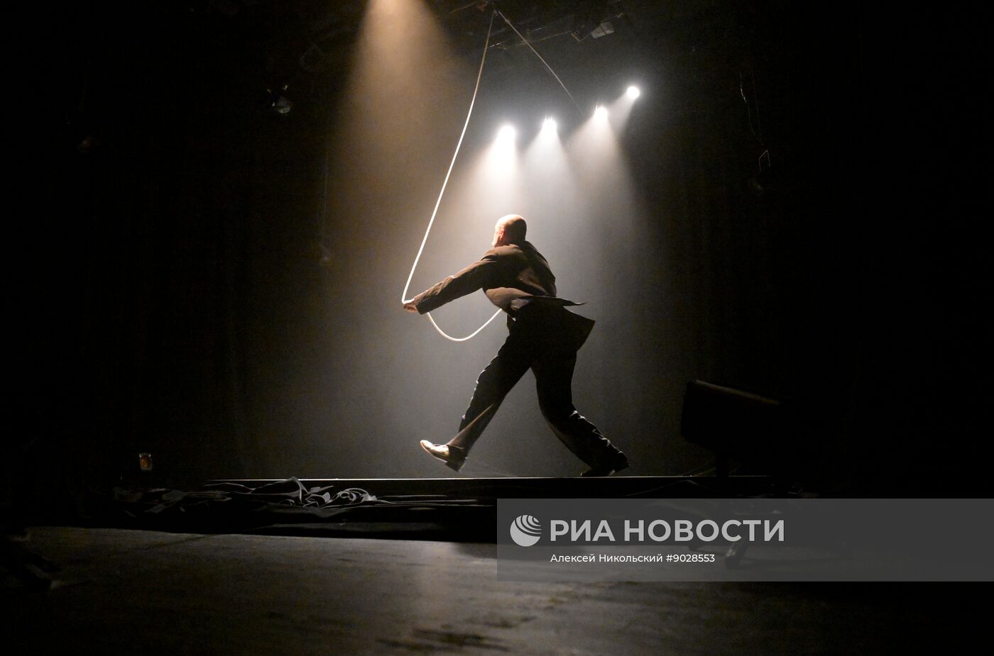 Спектакль "Старик и море" в театре "Мастерская П.Н. Фоменко"