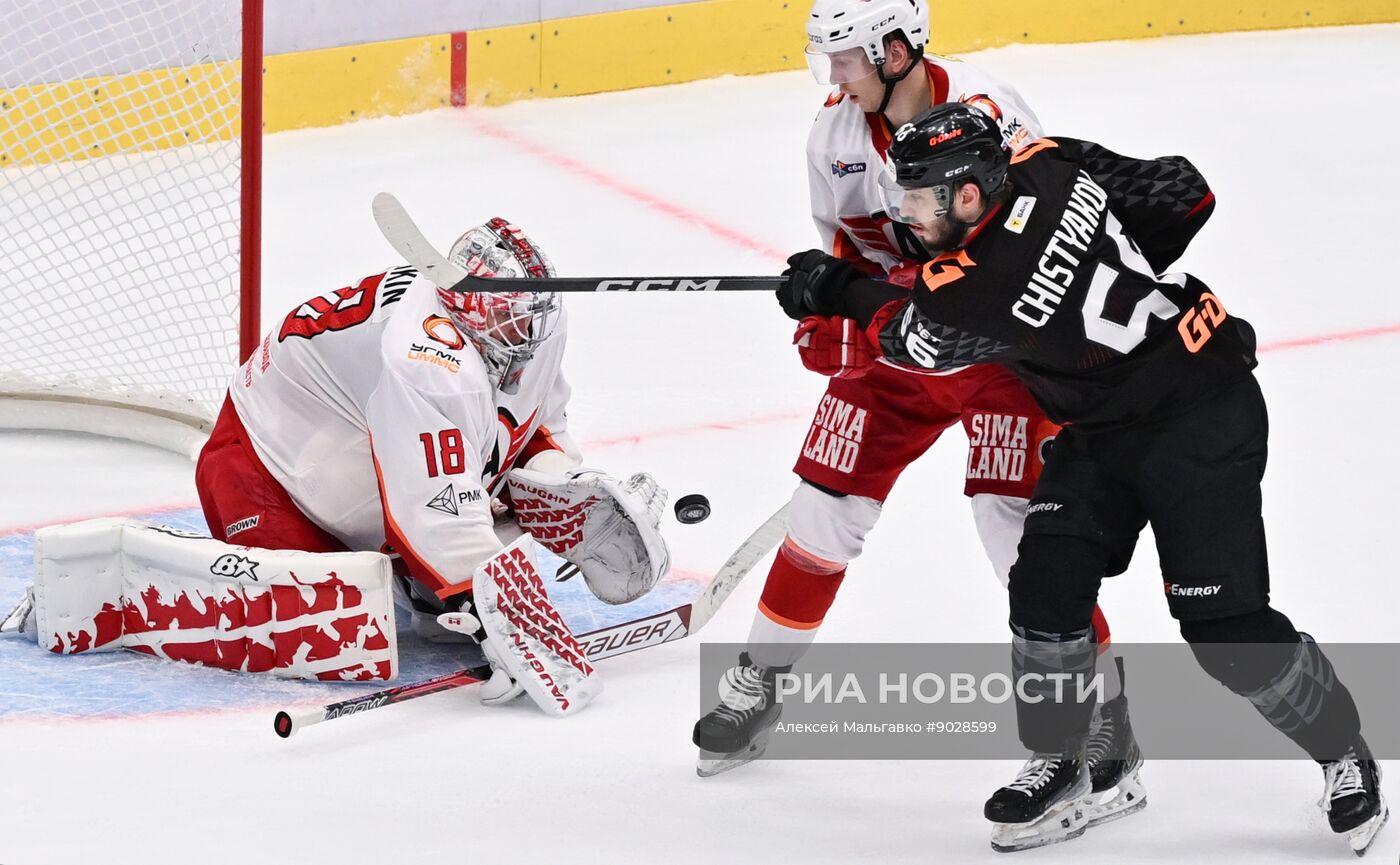 Хоккей. КХЛ. "Авангард" (Омск) - "Автомобилист" (Екатеринбург)