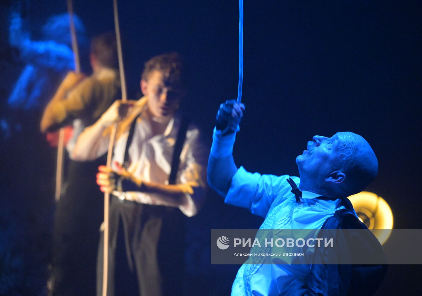 Спектакль "Старик и море" в театре "Мастерская П.Н. Фоменко"