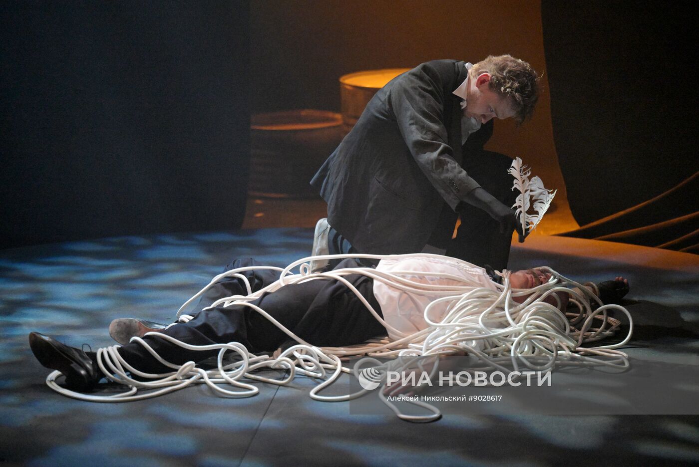 Спектакль "Старик и море" в театре "Мастерская П.Н. Фоменко"