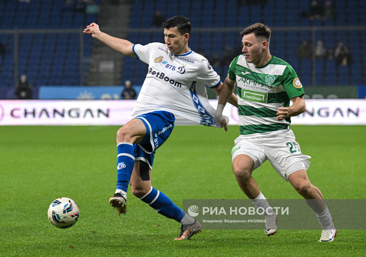 Футбол. РПЛ. "Динамо" (Москва) - "Ахмат" (Грозный)