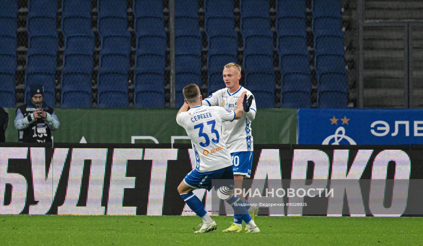 Футбол. РПЛ. "Динамо" (Москва) - "Ахмат" (Грозный)