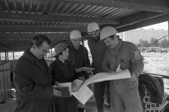 Станция "Пражская" Московского метрополитена