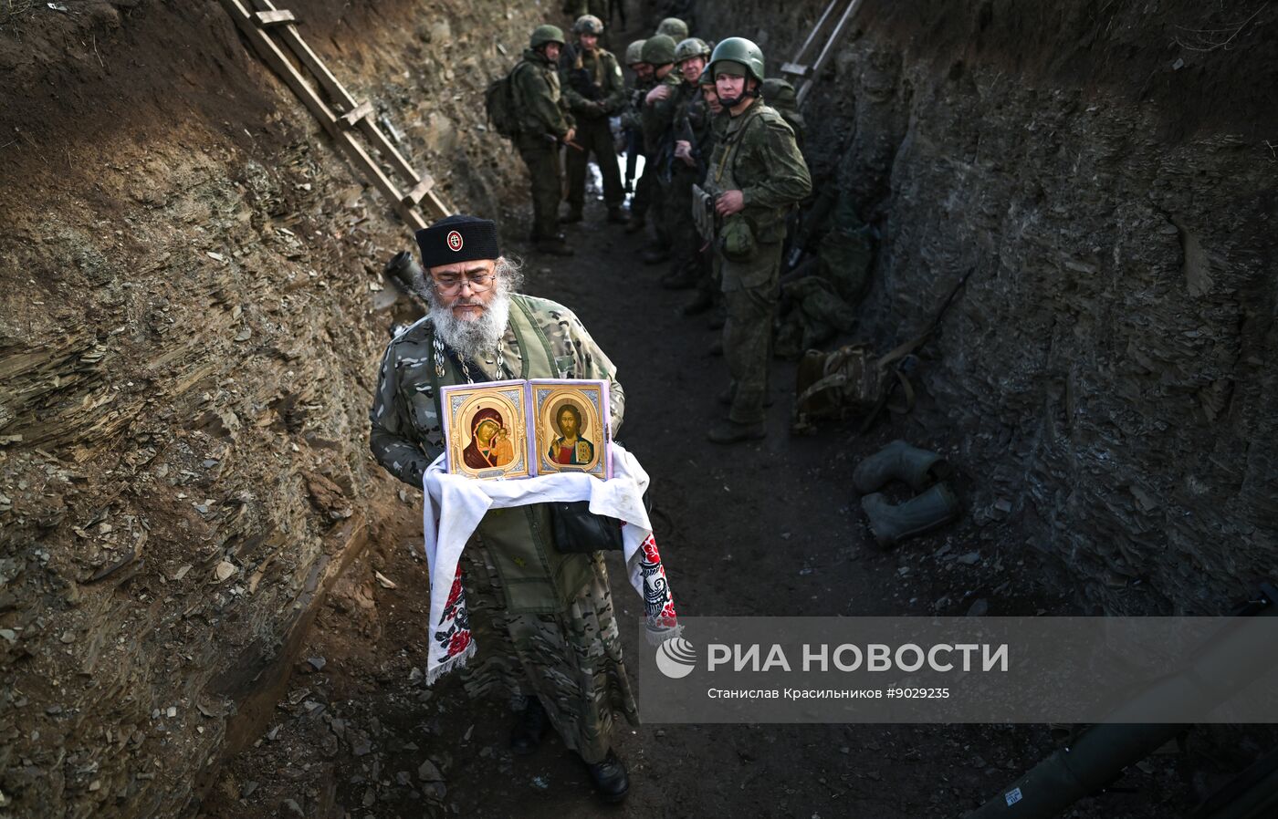 Работа полкового священника группировки войск "Центр" в зоне СВО