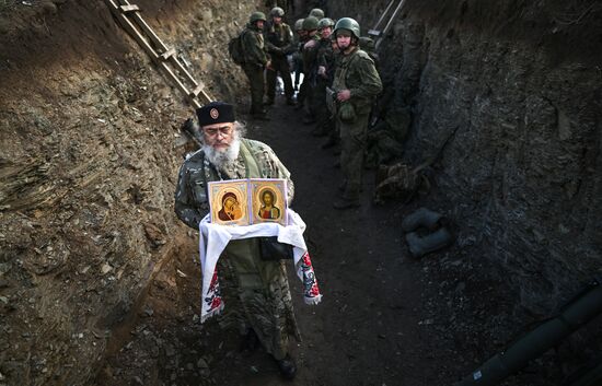 Работа полкового священника группировки войск "Центр" в зоне СВО