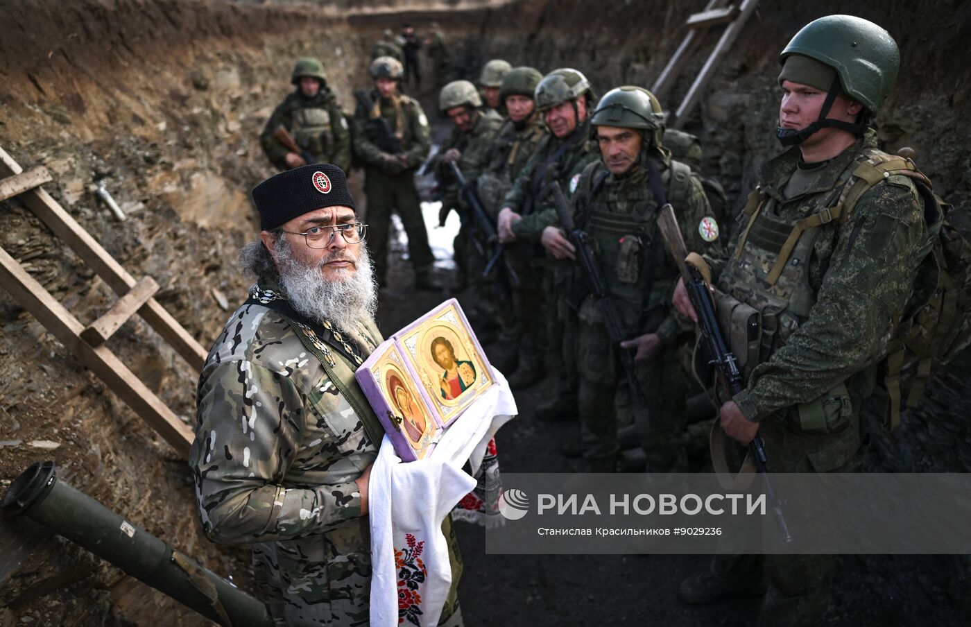 Работа полкового священника группировки войск "Центр" в зоне СВО