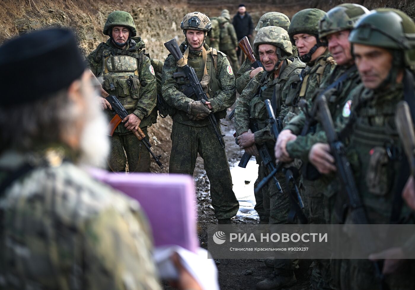 Работа полкового священника группировки войск "Центр" в зоне СВО