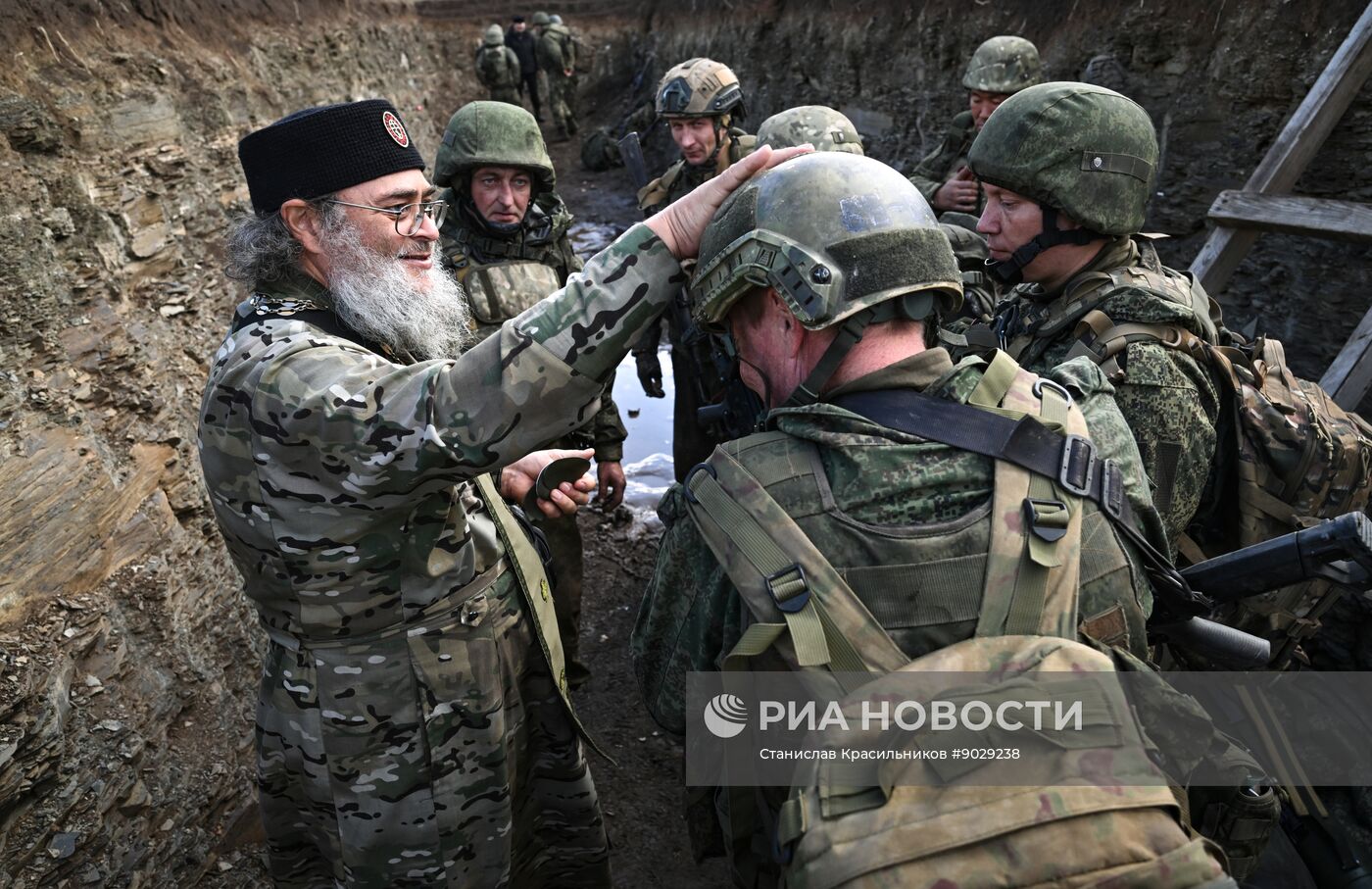 Работа полкового священника группировки войск "Центр" в зоне СВО