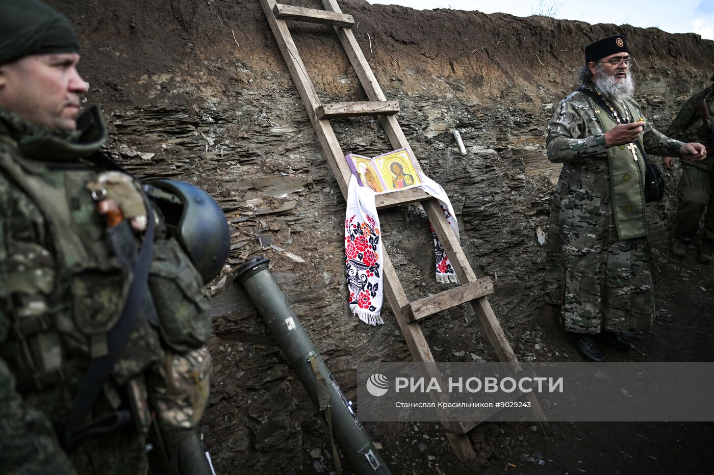 Работа полкового священника группировки войск "Центр" в зоне СВО