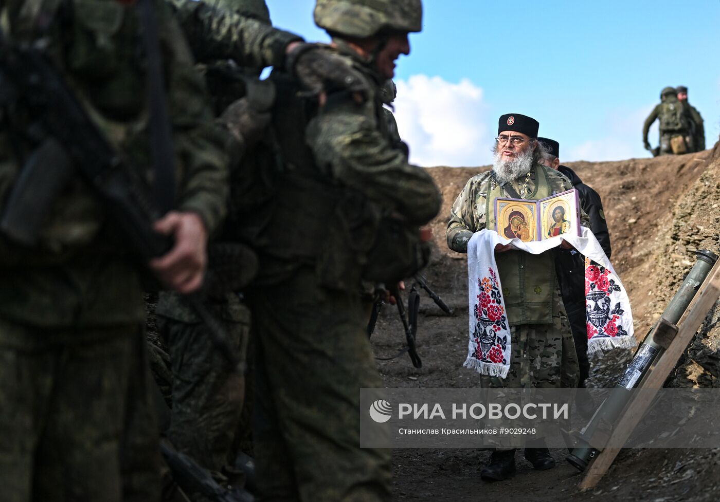 Работа полкового священника группировки войск "Центр" в зоне СВО