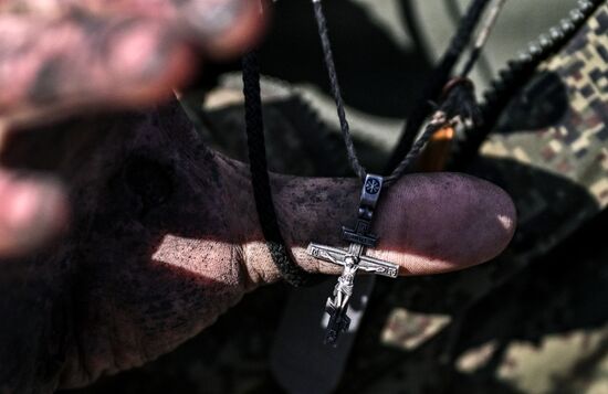 Работа полкового священника группировки войск "Центр" в зоне СВО