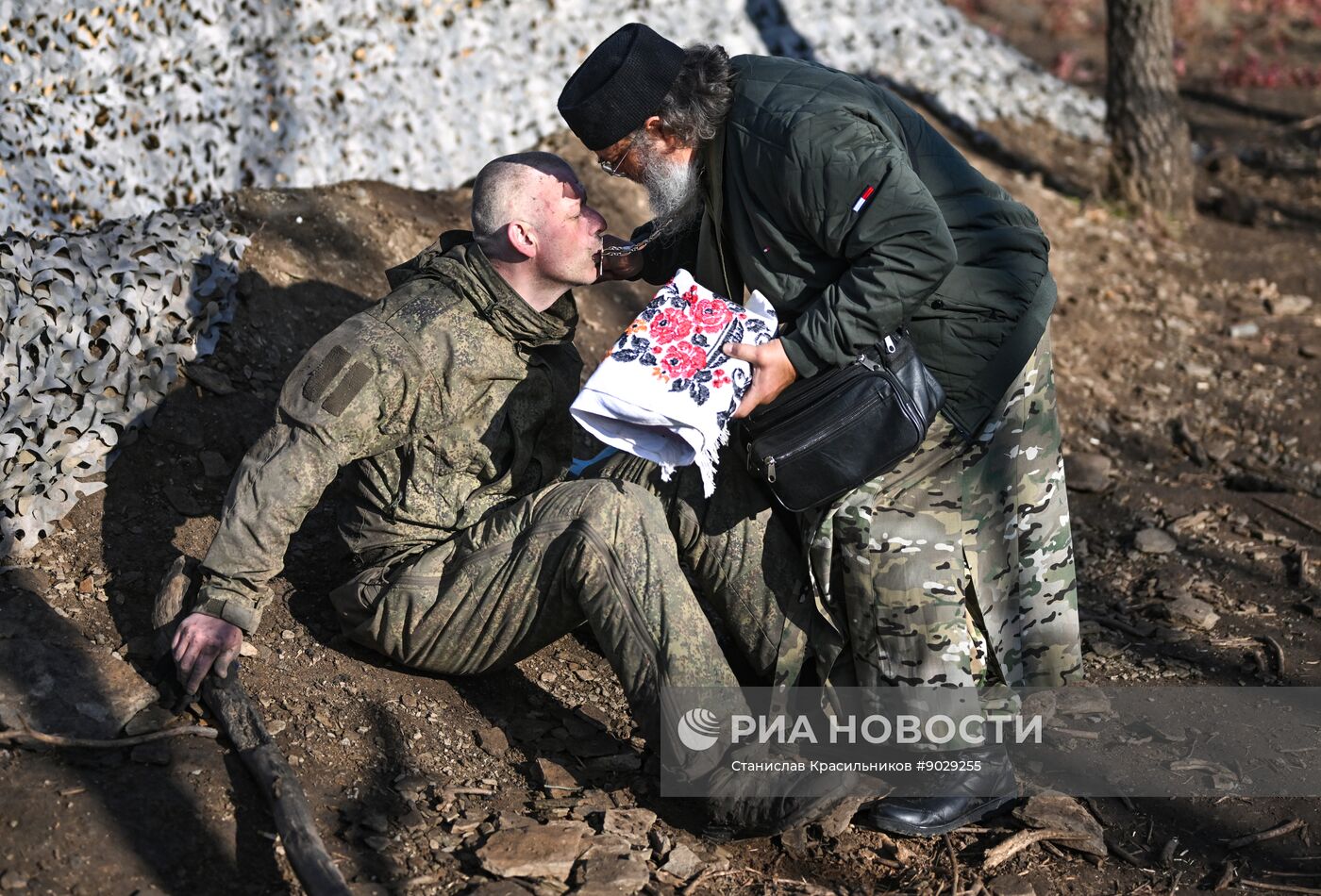 Работа полкового священника группировки войск "Центр" в зоне СВО