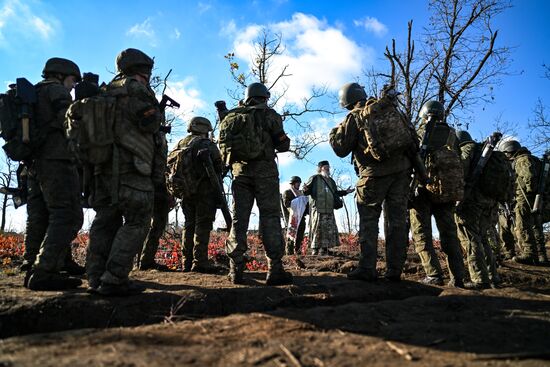 Работа полкового священника группировки войск "Центр" в зоне СВО