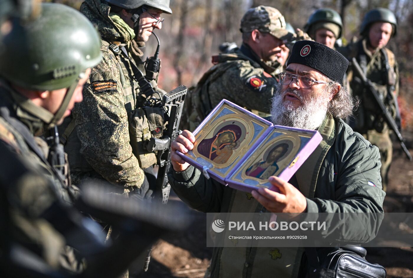 Работа полкового священника группировки войск "Центр" в зоне СВО