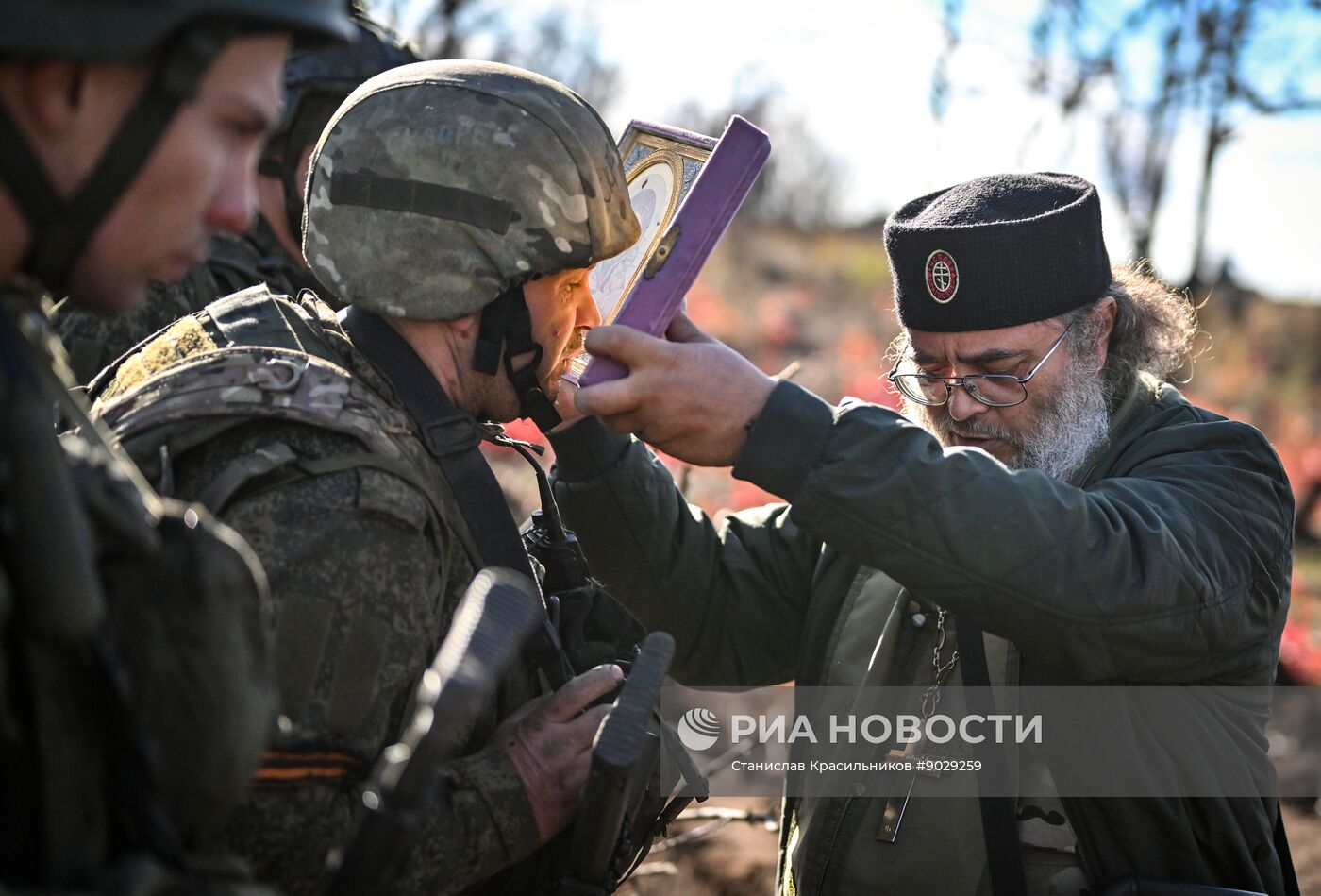 Работа полкового священника группировки войск "Центр" в зоне СВО