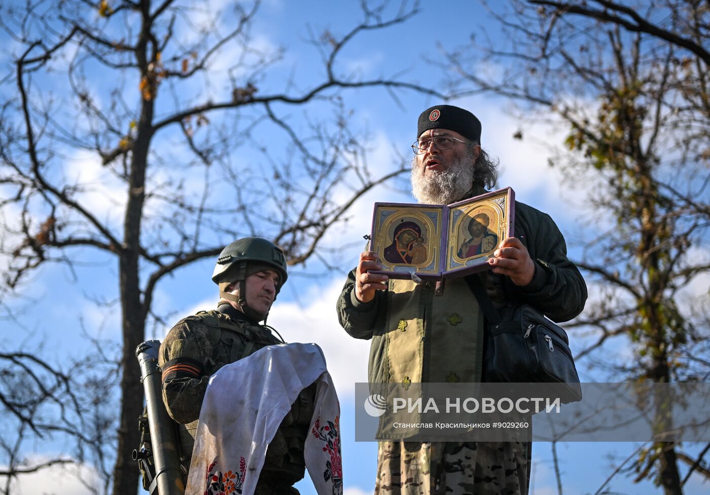 Работа полкового священника группировки войск "Центр" в зоне СВО
