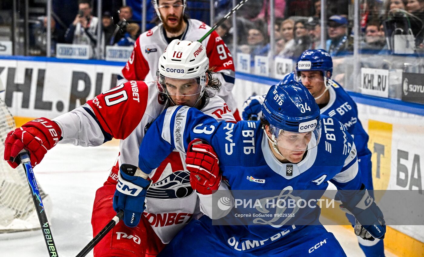 Хоккей. КХЛ. "Динамо" (Москва) - "Локомотив" (Ярославль)