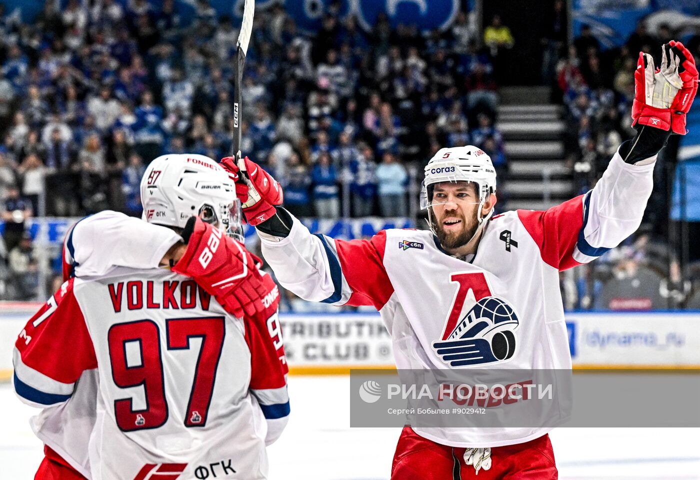 Хоккей. КХЛ. "Динамо" (Москва) - "Локомотив" (Ярославль)