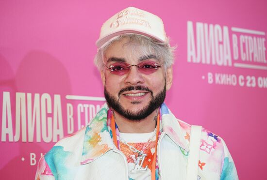 Премьера фильма "Алиса в Стране чудес" в Москве