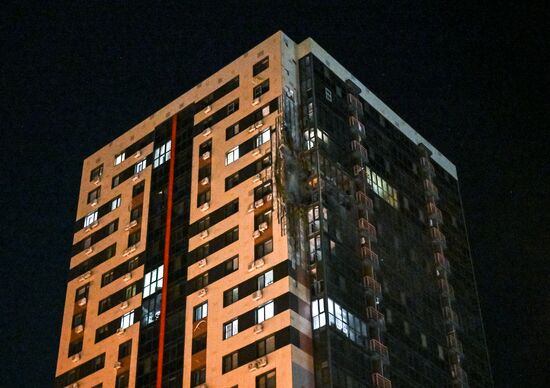 Последствия удара со стороны ВСУ по Ростовской области