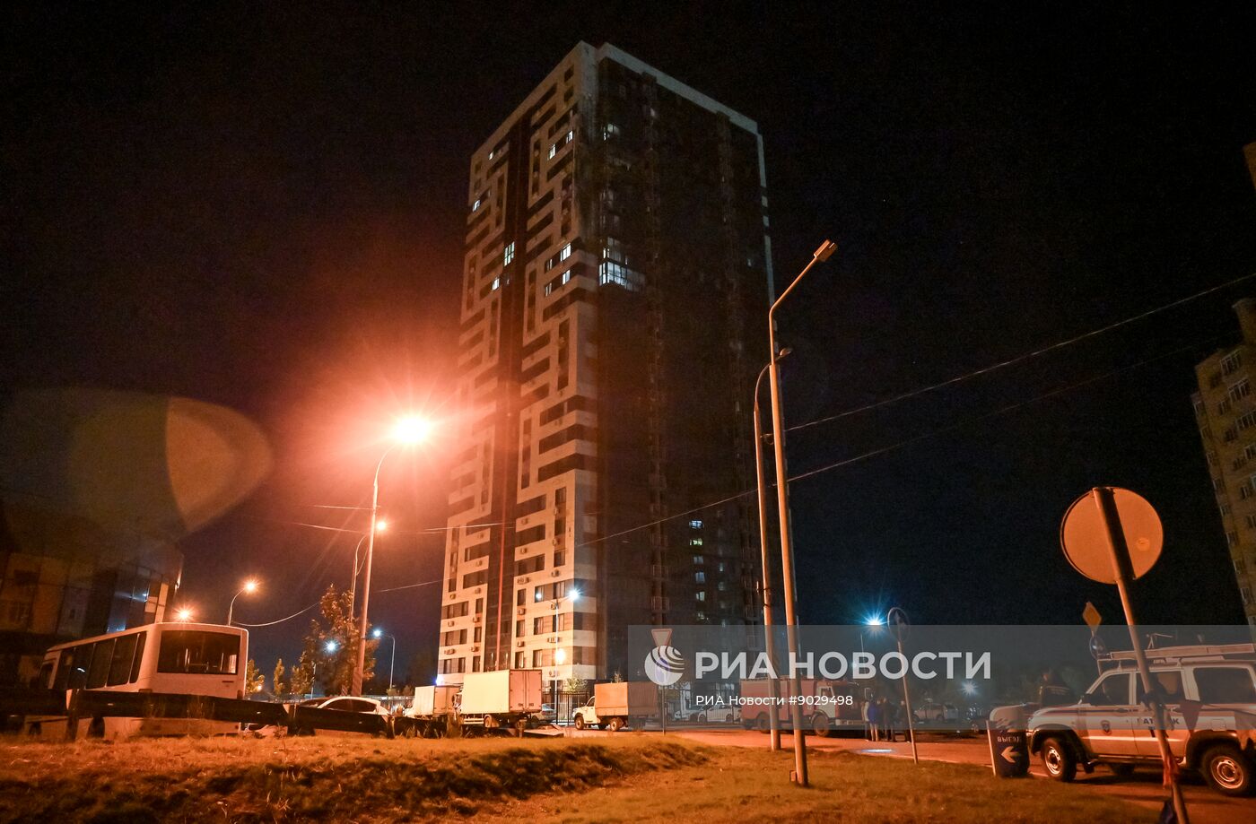 Последствия удара со стороны ВСУ по Ростовской области