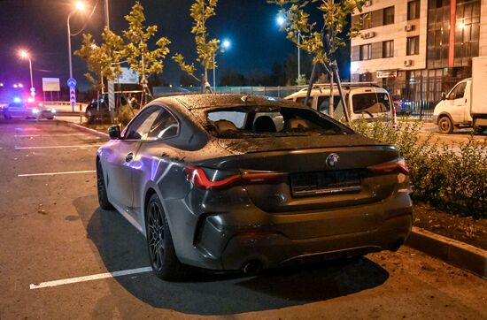 Последствия удара со стороны ВСУ по Ростовской области