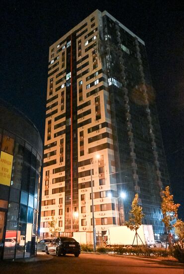 Последствия удара со стороны ВСУ по Ростовской области