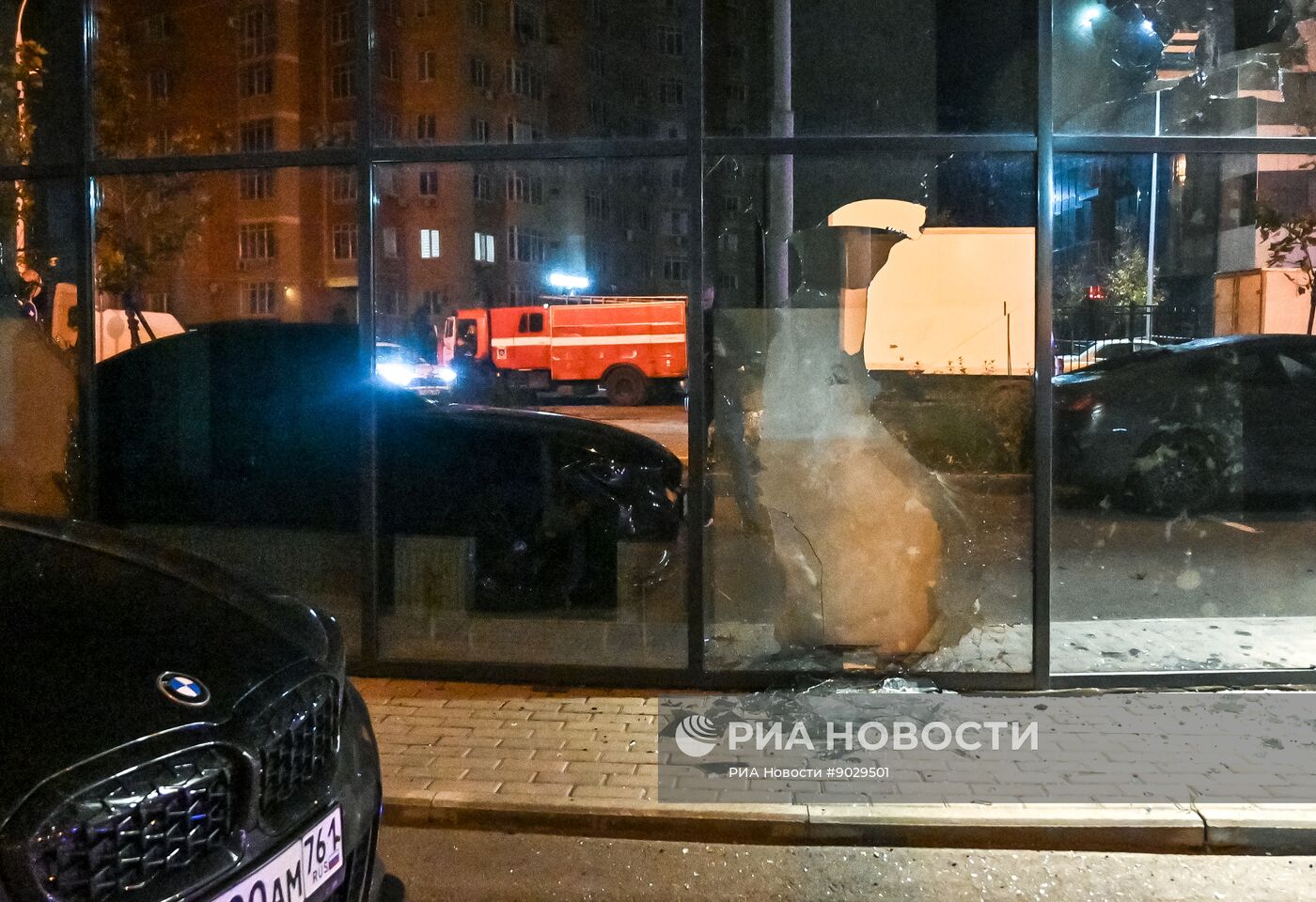 Последствия удара со стороны ВСУ по Ростовской области