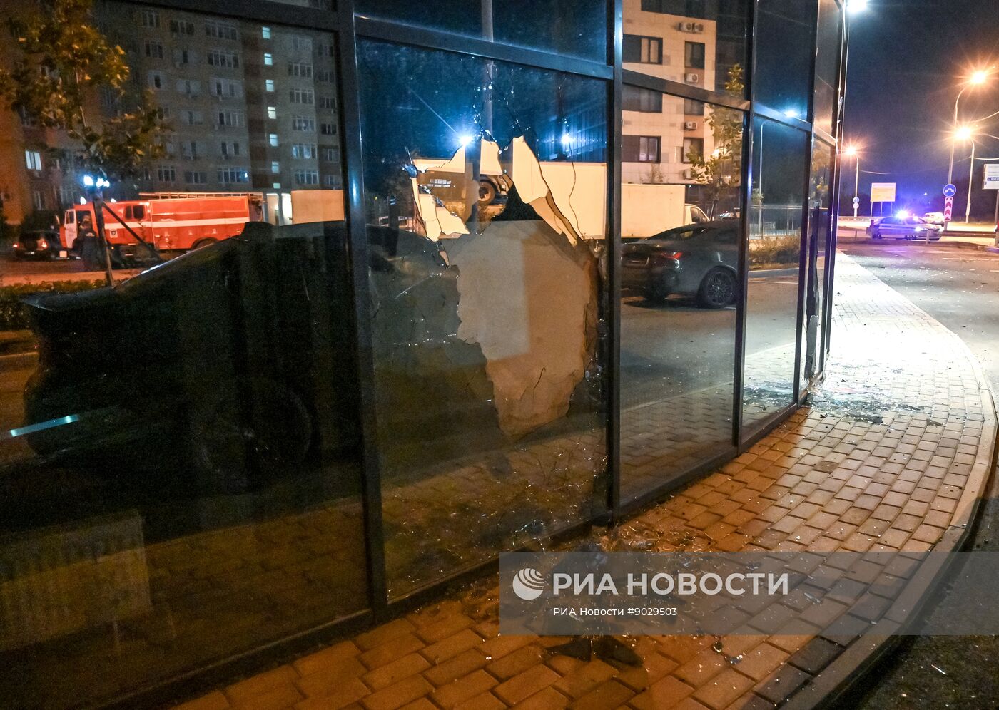 Последствия удара со стороны ВСУ по Ростовской области