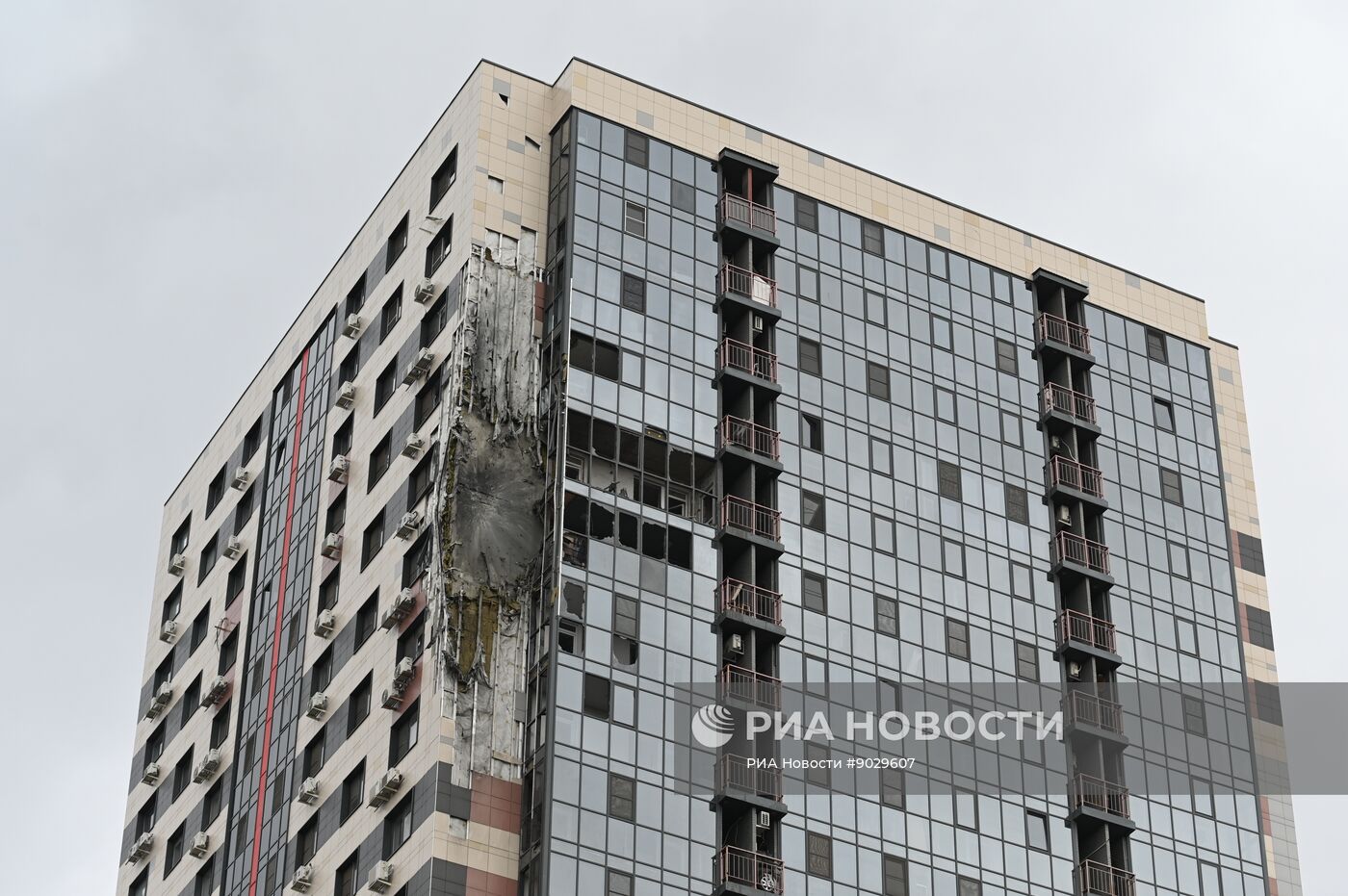 Последствия удара со стороны ВСУ по Ростовской области