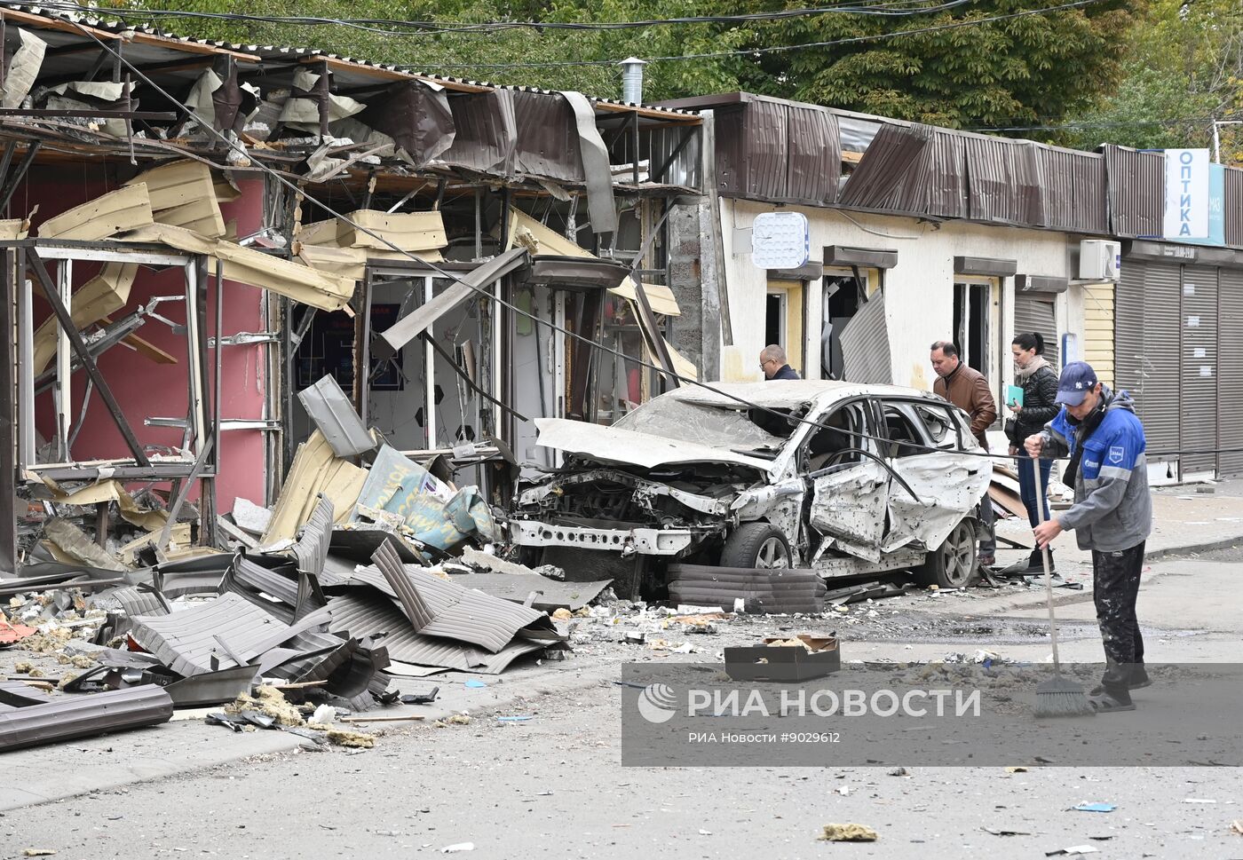 Последствия удара со стороны ВСУ по Ростовской области