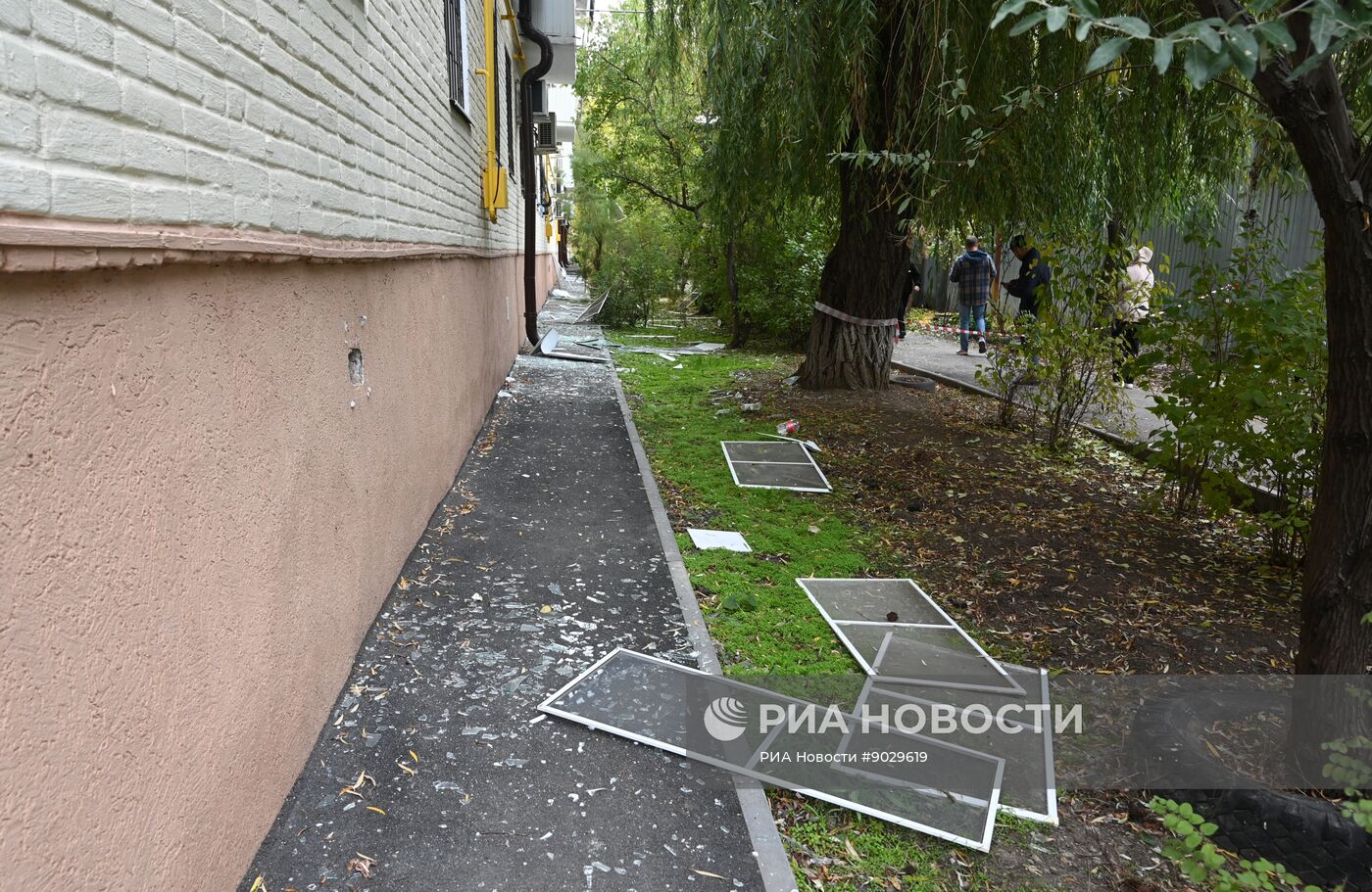 Последствия удара со стороны ВСУ по Ростовской области