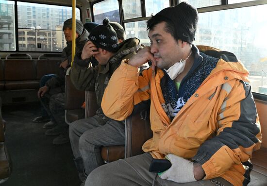 Рейд в Красноярске по выявлению незаконных мигрантов