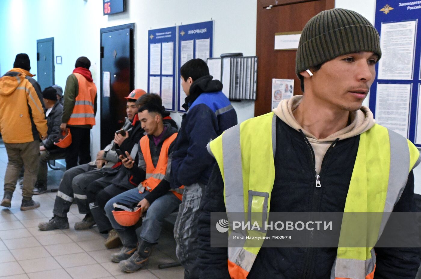 Рейд в Красноярске по выявлению незаконных мигрантов