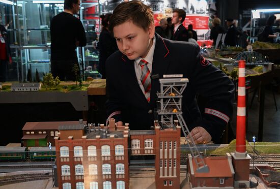 Выставка "Железнодорожная модель" на ВДНХ