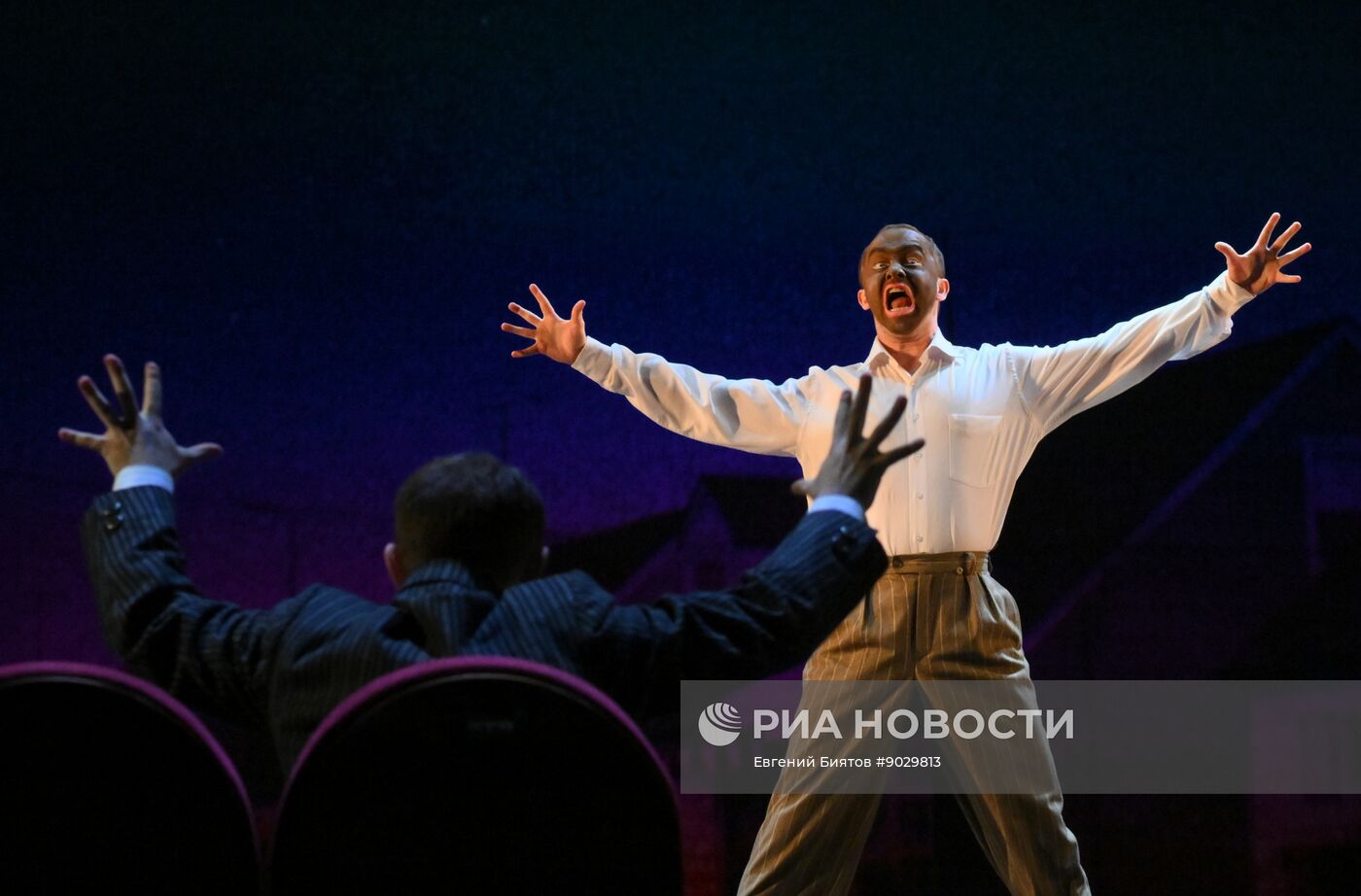 Спектакль "И будет театр!..." к юбилею Театра имени Пушкина