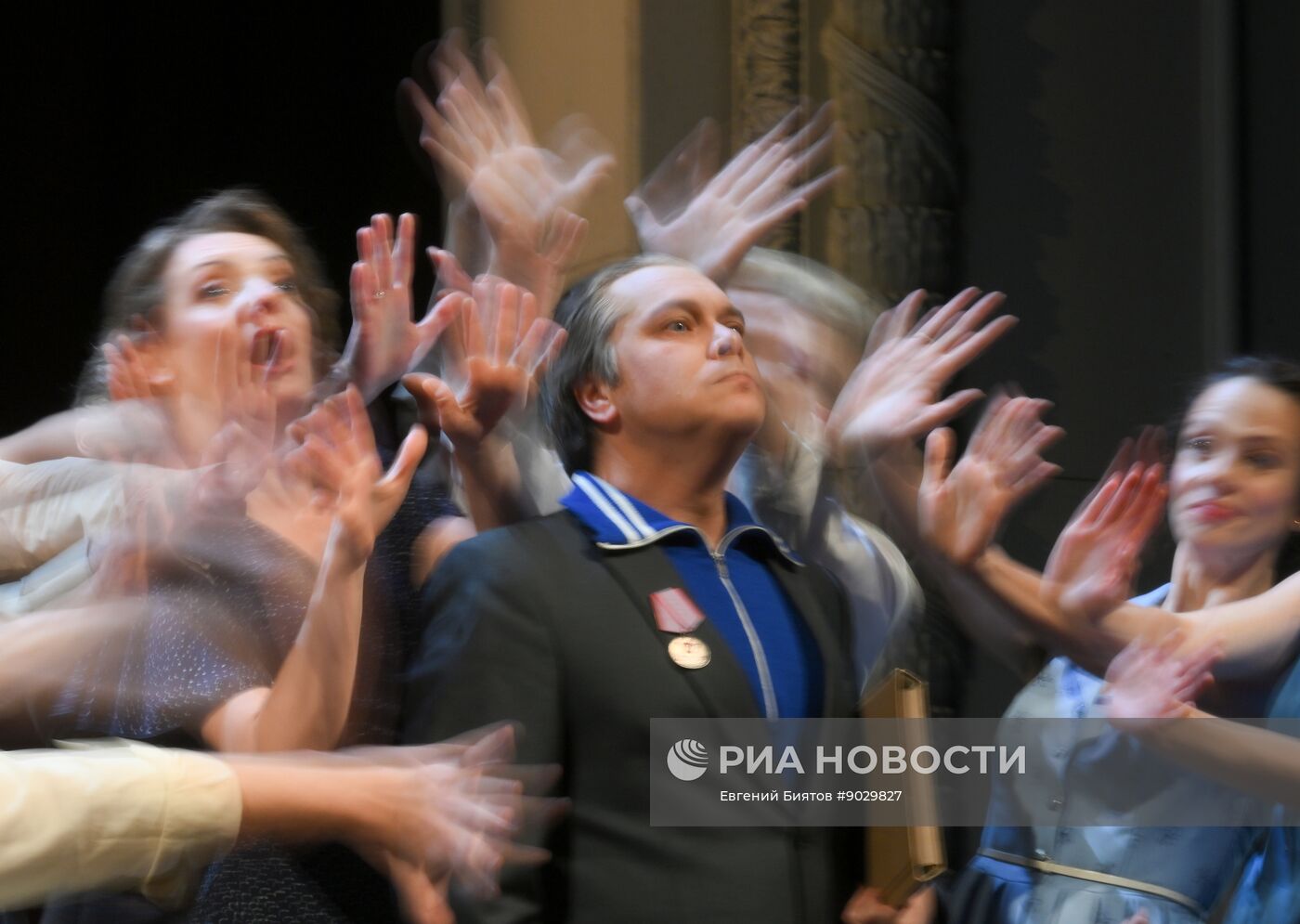 Спектакль "И будет театр!..." к юбилею Театра имени Пушкина